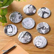 Attack on Titan Original Manga Art Train & Station Moments Can Badge Vol.3