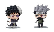 MegaHouse Naruto Shippuden – Kakashi Hatake & Obito Uchiha Chimi Mega Buddy! Ninja War Set Figure