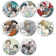 Dakaretai Otoko 1-i ni Odosarete Imasu. – Oshi Couple Glitter Can Badge Collection (Movic) – 1 Random Pull