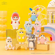 Gray Parka Service mofusand × Sanrio Characters – Mofumofu Flocked Figure Collection Vol. 3 Blind Box (1 Random)