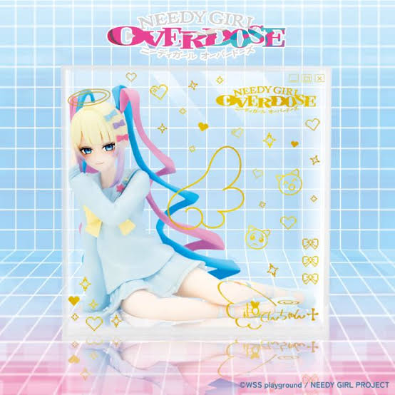 KONAMI NEEDY GIRL OVERDOSE OMGkawaiiAngel (KAngel) Fig-Cube Figure