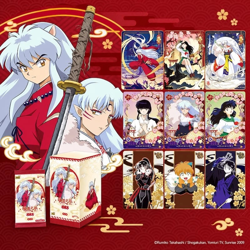 Kayou Inuyasha Journey of the Shikon Jewel Vol. 1 Heguangyun Collectible Trading Cards – 5 Cards / Pack (Random)