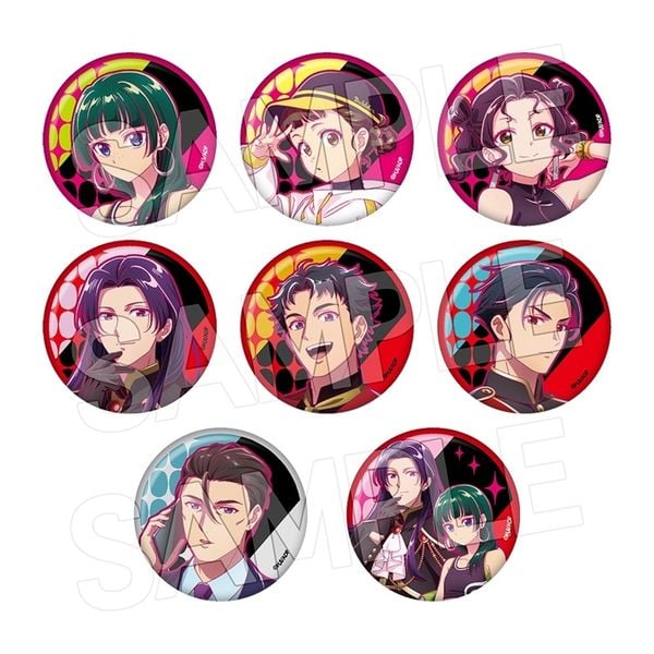 The Apothecary Diaries – April Fools' Day 2026 Vivid Line Can Badge Collection (1 Random Pull)