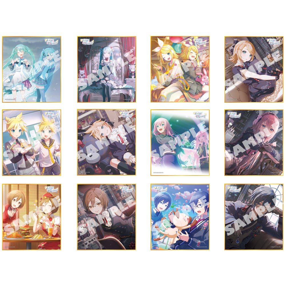 Project SEKAI – Mini Shikishi Collection Vol. 62B Link the Beats! (1 Random Pull)