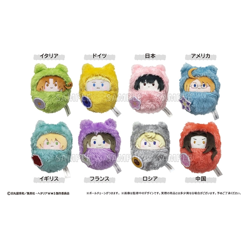 Hetalia World★Stars Kurumi Tapini Plush Toy Blind Box