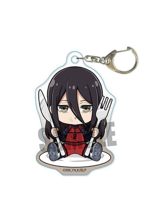 Blue Lock Bell House Gochi Chara Acrylic Key Chain Aryu Jyubei