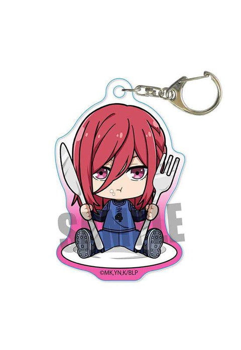 Blue Lock Bell House Gochi Chara Acrylic Key Chain Chigiri Hyoma