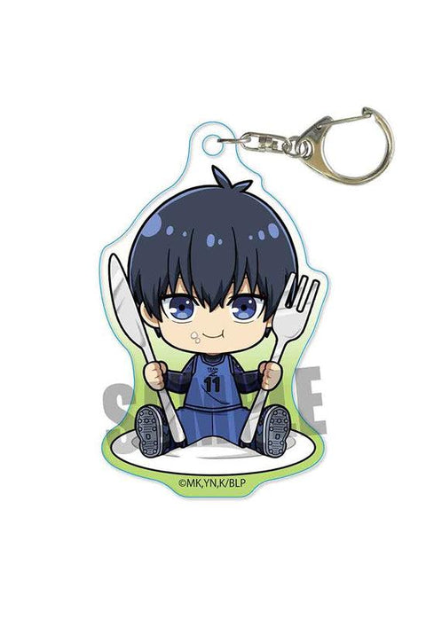 Blue Lock Bell House Gochi Chara Acrylic Key Chain Isagi Yoichi