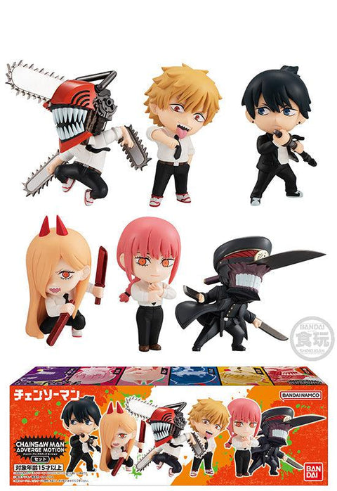 Chainsaw Man Bandai Adverge Motion (Set of 6)