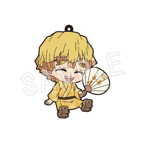 Demon Slayer: Kimetsu no Yaiba Chugai Mining Petanko Rubber Strap Summer Festival Ver.Vol.1(1 Random)