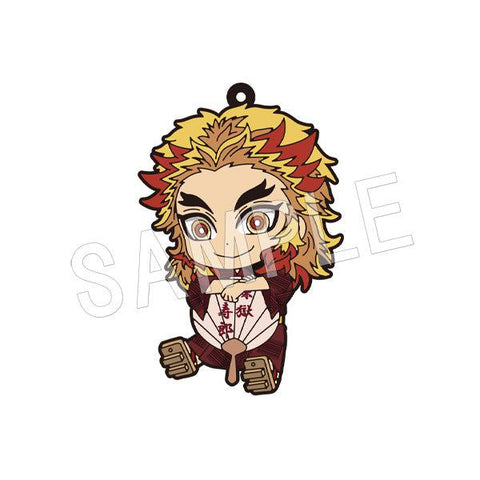 Demon Slayer: Kimetsu no Yaiba Chugai Mining Petanko Rubber Strap Summer Festival Ver.Vol.2(1 Random)