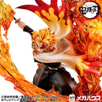Demon slayer：Kimetsu no Yaiba MEGAHOUSE Precious G.E.M.Series Kyojuro Rengoku Flame Breathing Fifth Form：Flame Tiger