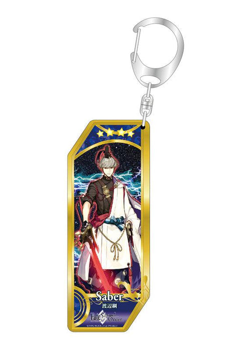 Fate/Grand Order Bell Fine Servant Key Chain 162 Saber / Watanabe no Tsuna