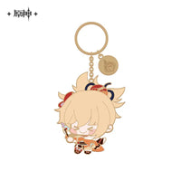 Genshin Impact Character Metal Keychain