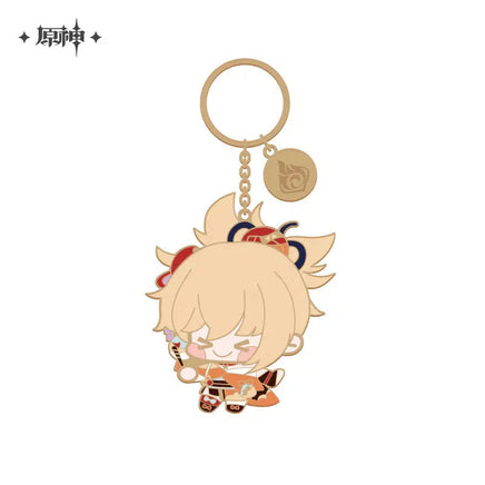 Genshin Impact Character Metal Keychain