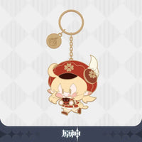 Genshin Impact Character Metal Keychain