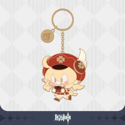 Genshin Impact Character Metal Keychain