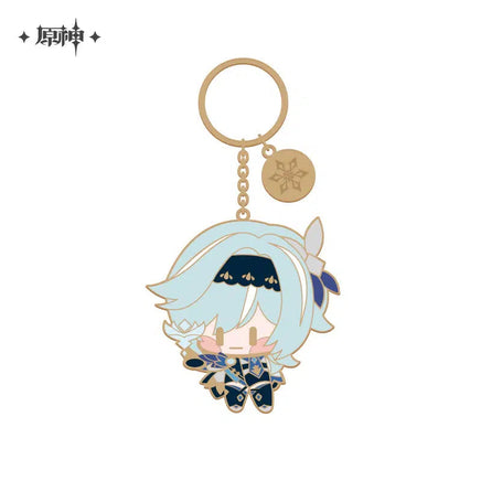 Genshin Impact Character Metal Keychain