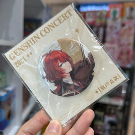 Genshin Impact Official Merchandise - Badge - Concert Ver. Diluc