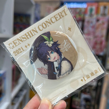 Genshin Impact Official Merchandise - Badge - Concert Ver. Venti