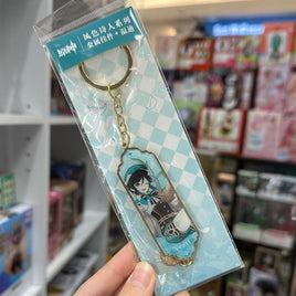 Genshin Impact Official Merchandise - Character Metal Long Keychain - Venti