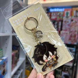 Genshin Impact Official Merchandise - Chibi Character Metal Keychain - Zhongli