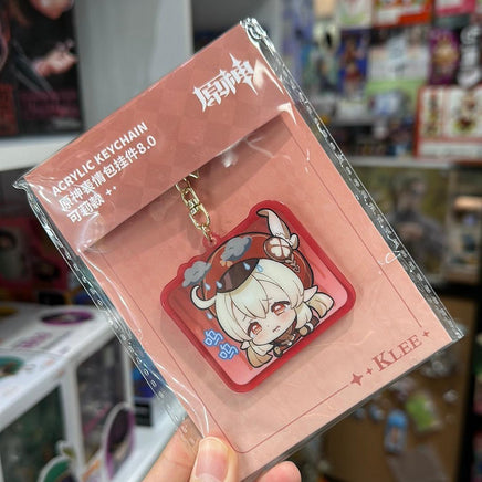 Genshin Impact Official Merchandise - Chibi Emoji Keychain - Klee