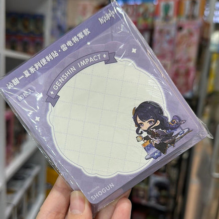 Genshin Impact Official Merchandise - Sticky memo - Raiden Shogun