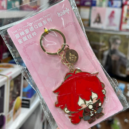Genshin Impact Official Metal Keychain - Diluc 迪卢克