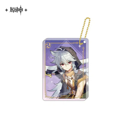 Genshin Impact Painting Series Thick Acrylic Keychain