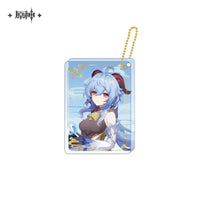 Genshin Impact Painting Series Thick Acrylic Keychain