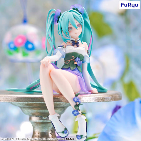 Hatsune Miku FuRyu Noodle Stopper Figure Flower Fairy Morning Glory