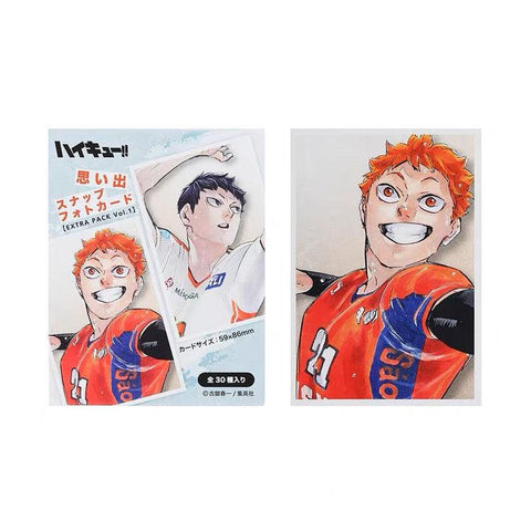 JUMPSHOP exclusive Haikyu!! Memory Card collection (Set of 30)