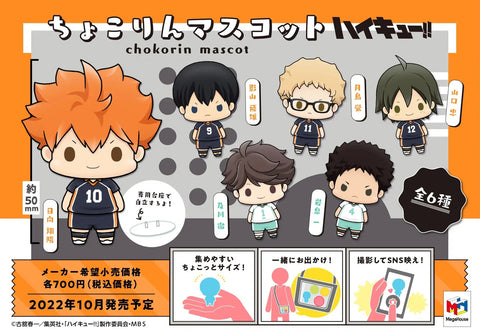 Megahouse CHOKORIN MASCOT SERIES HAIKYUU VOL.1 Mini Figure 1 random