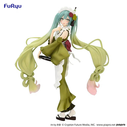 Miku FuRyu Exceed Creative Figure Matcha Green Tea Parfait