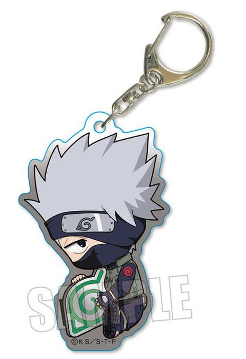 NARUTO Bell House GyuGyutto Acrylic Key Chain Hatake Kakashi