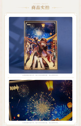 [Preorder] Genshin Impact Theme Acrylic Shikishi Art Card