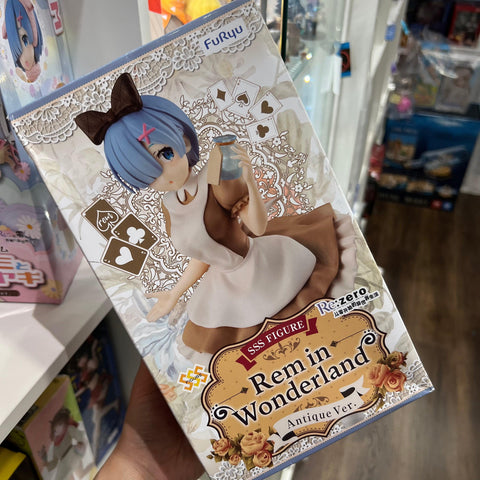 Re:Zero Furyu REM in Wonderland Antique ver. Figure