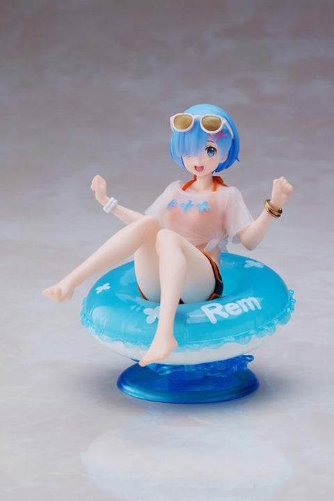 Re:Zero Starting Life in Another World Aqua Float Girls Rem Figure BY TAITO