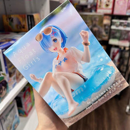 Re:Zero Starting Life in Another World Aqua Float Girls Rem Figure BY TAITO