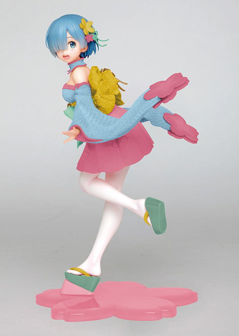 Re:Zero Starting Life in Another World TAITO Precious Figure Rem SAKURA Ver. Renewal Edition