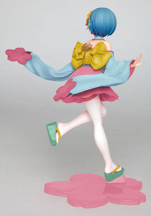 Re:Zero Starting Life in Another World TAITO Precious Figure Rem SAKURA Ver. Renewal Edition