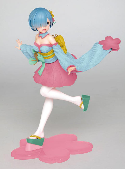 Re:Zero Starting Life in Another World TAITO Precious Figure Rem SAKURA Ver. Renewal Edition