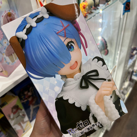 Re:Zero Taito Rem Memory Snow Dog ver. Figure