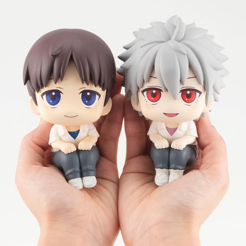 Rebuild of Evangelion Look Up Series Figure Shinji Ikari Kaworu Nagisa Megahouse