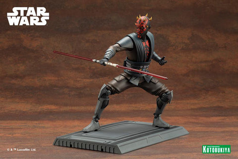 STAR WARS: THE CLONE WARS Kotobukiya ARTFX DARTH MAUL™