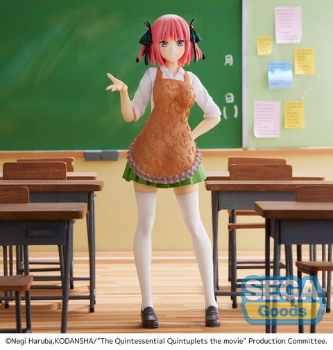 THE QUINTESSENTIAL QUINTUPLETS - NAKANO NINO APRON VER. SPM FIGURE (SEGA)