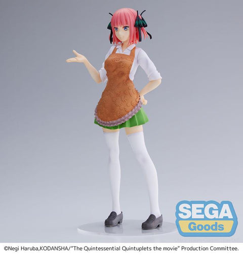 THE QUINTESSENTIAL QUINTUPLETS - NAKANO NINO APRON VER. SPM FIGURE (SEGA)