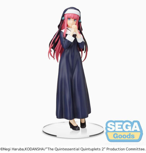 The Quintessential Quintuplets Nino Nakano (Sister Nun Ver.) Premium Figure BY SEGA