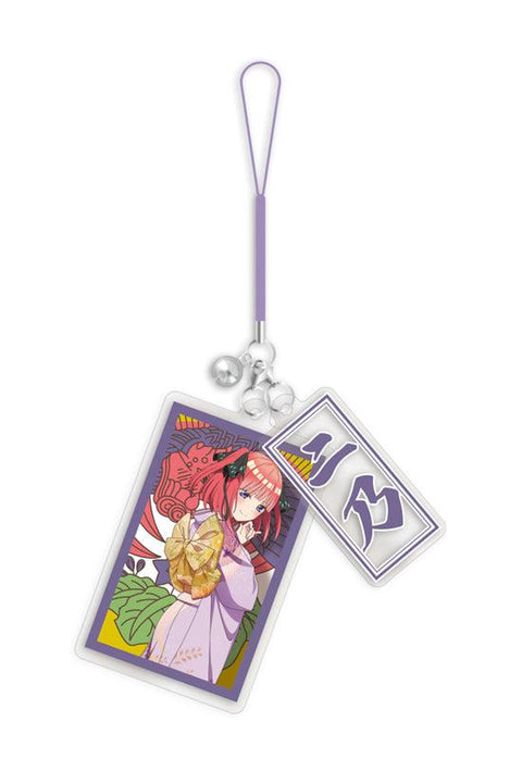 The Quintessential Quintuplets TOKYOGETS Hanafuda Pattern Strap Charm Set Nino